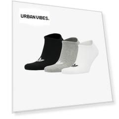 Носки adidas Trefoil Liner, 3 пары, Белый