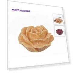 Свеча декоративная ENS, Роза, 10*10*6 см