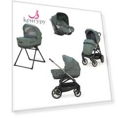 Коляска Aptica System Quattro 4 в 1 на шасси Aptica Iridium, Neptune Greyish Inglesina