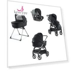 Коляска Aptica System Quattro 4 в 1 на шасси Aptica Iridium, Mystic Black Inglesina
