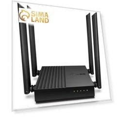 Wi-Fi роутер TP-Link Archer A64, 1267 Мбит/с, 4 порта 1000 Мбит/с, чёрный