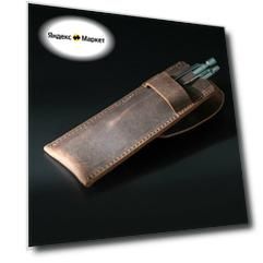Кожаный подарочный чехол для ручки, Penmark Cognac by J. Audmorr