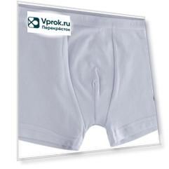 Трусы детские Alex Textile Boxer для мальчиков белые Размер 9-10