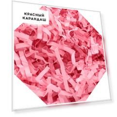 Бумажный наполнитель MESHU 2 мм, 100 г, розовый