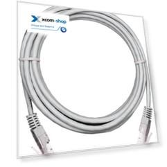 Кабель патч-корд U/UTP 5e кат. 10м Netlan EC-PC4UD55B-BC-PVC-100-GY-5 2хRJ45/8P8C 26AWG(7x0.16 мм), чистая медь, PVC нг(B), серый, уп/5шт