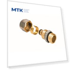 Муфта обжим НР, 20x3/4", HENCO