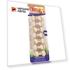 8in1 Лакомство Косточки с говядиной (7,5 см, 7 шт.) для мелких собак Delights Beef