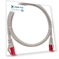 Кабель патч-корд U/UTP 6a кат. 3м NIKOMAX NMC-PC4UA55B-030-C-GY 2хRJ45/8P8C 24AWG(7х0.195мм), чистая медь, LSZH нг(А)-HFLTx, серый