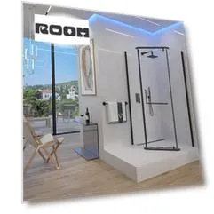 Душевой уголок Veconi Rovigo RV-36B 100x100