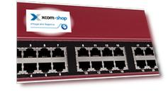 Коммутатор управляемый QTECH QSW-3750-28T-AC-R L2+, 24 порта 10/100/1000BASE-T, 4 порта 100/1000BASE-X SFP, 4K VLAN, 16K MAC адресов, консольный порт,