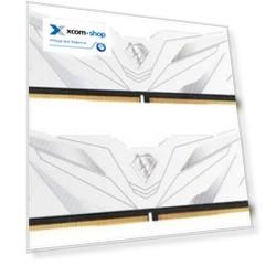 Модуль памяти DDR5 16GB (2*8GB) Netac NTSWD5P48DP-16W Shadow II PC5-38400 4800MHz CL40 1.1V white with radiator