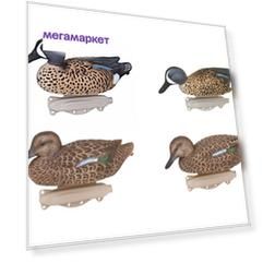 Набор уток FLAMBEAU Classic Blue Winged Teal 8016SUV (6)
