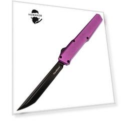 Автоматический выкидной нож Nimo Pink, сталь D2