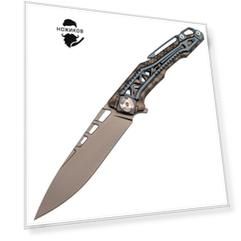 Складной нож Nimo Fat Dragon Blue, сталь M390