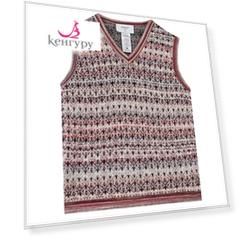 Розовый жилет из смесовой шерсти Paade Mode детский