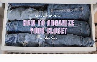 How to organize your closet by Sylvia Salas | Stradivarius