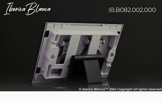 Клавиша смыва Iberica Blanca Esti-O IB.B082.002.000 Черная матовая
