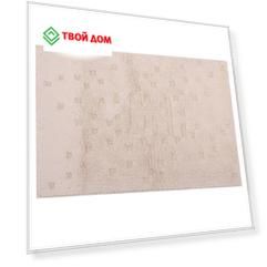 Коврик для ванной комнаты Spirella tama, бежевый хлопок, 60x90 cм