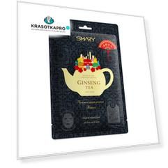 Shary, Тканевая маска для лица Ginseng tea, 25г