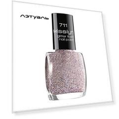 MISSLYN Верхнее покрытие glitter flash nail lacquer № 711
