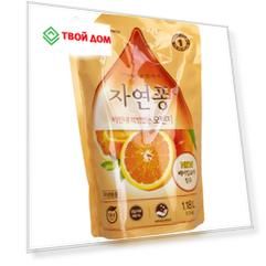 Средство для мытья посуды LG Household & Health Care Natural Pong С ароматом апельсина 1200 мл