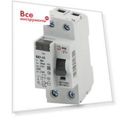 УЗО 1P+N 80А 30мА УЗО 1P+N 80А 30мА