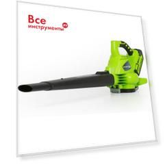 Аккумуляторный воздуходув пылесос GreenWorks