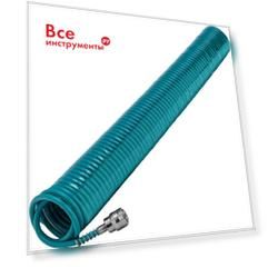 Полиуретановый спиральный шланг 15 м
