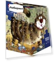 Puzzle-1000. Кошачья жизнь