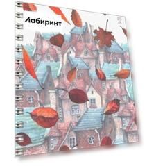 Скетчбук "Листопад в городе" (100 листов, А5) (ТС51004651)