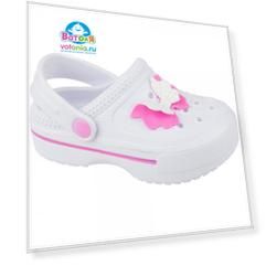 Туфли Mursu для девочки, открытые белый, р.29