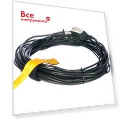 Силовой удлинитель inforce ус1-о-20 у-101 пвс 2x0.75 20м, 6а, 1 розетка б/з 10120