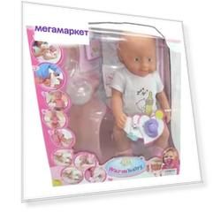 Кукла Shantou Gepai warm baby с аксессуарами 8004-415