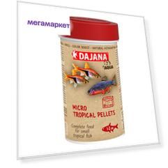 Корм для рыб Dajana NEON MICRO GRANULES, гранулы, 100 мл