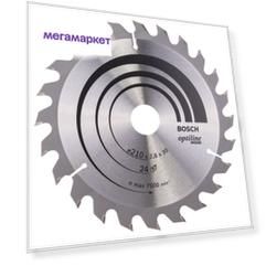 Пильный диск по дереву Bosch STD WO 210x30-24T 2608640621