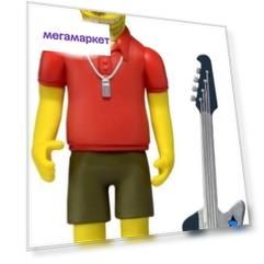Фигурка NECA The Simpsons 5 Series 4: Elvis Costello (16071/16064)