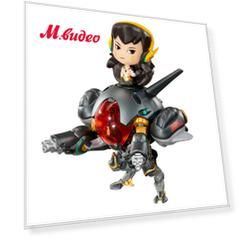 Blizzard Overwatch Carbon Fiber D.Va with Meka