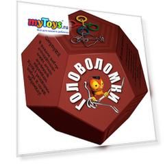 Головоломка "Додекаэдр"Коричневый