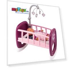 Колыбель для пупса с мобилем Smoby Baby Nurse