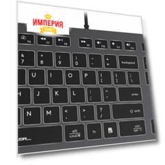 Клавиатура A4Tech Fstyler FX60H GREY/WHITE