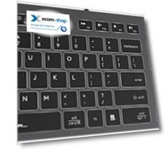 Клавиатура A4Tech Fstyler FX60H серый/белый USB slim Multimedia LED (1787693)