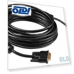 Кабель HDMI- DVI-D 10м Buro позолоченные контакты ферритовые кольца HDMI-19M-DVI-D-10M