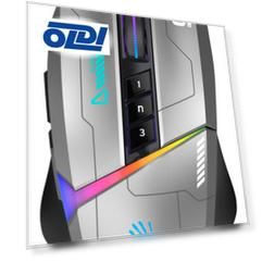 Мышь A4Tech Bloody W60 Max Gun серый/черный оптическая (10000dpi) USB (10but)