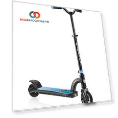 Электросамокат Globber ONE K E-MOTION 10, подростковый, черно-голубой, 650-101