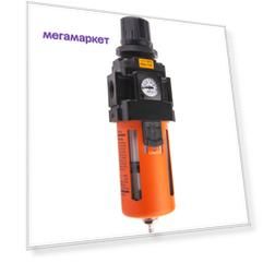 Фильтр-масло/влагоотделитель с регулятором и манометром WIEDERKRAFT WDK-7740