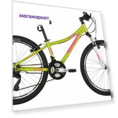 Велосипед FOXX Camellia 24 -12"-21г. (зеленый) 24AHV.Camellia.12GN21