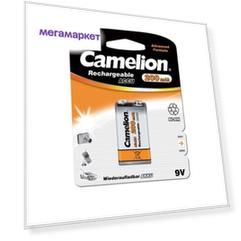 Аккумулятор Camelion 6F22 200mAh 9V Ni-MH SP-1 (арт. 717762)