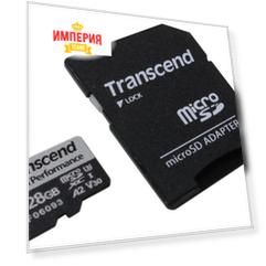 Карта памяти Transcend microSD 128GB TS128GUSD340S