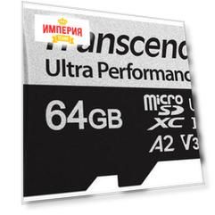 Карта памяти Transcend microSD 64GB TS64GUSD340S