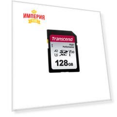 Карта памяти Transcend SD 128GB TS128GSDC330S